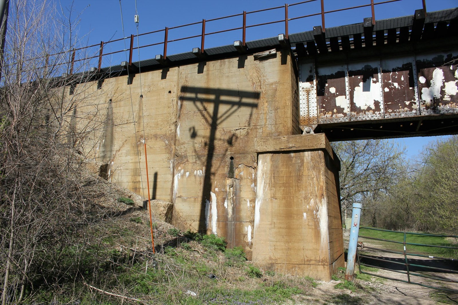 West abutment
